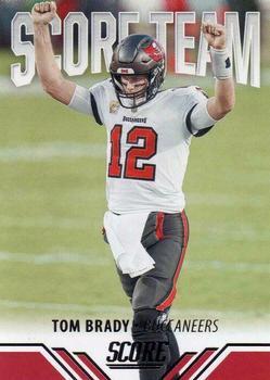 #ST25 Tom Brady - Tampa Bay Buccaneers - 2021 Score - Score Team Football