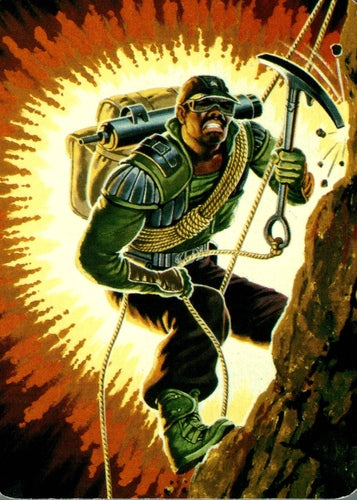 #25 Alpine - 1986 G.I. Joe Action Cards