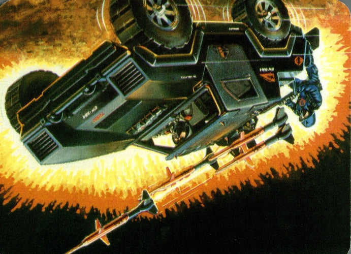 #118 Stinger - 1986 G.I. Joe Action Cards
