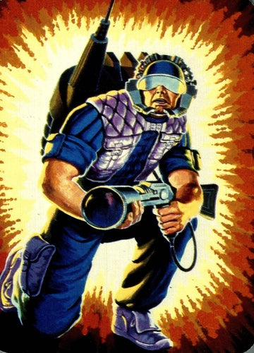 #112 Tele-Vipers - 1986 G.I. Joe Action Cards