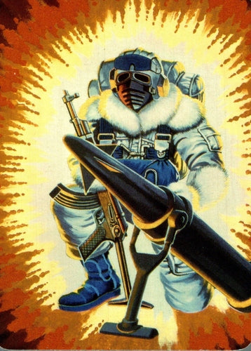 #108 Snow Serpent - 1986 G.I. Joe Action Cards