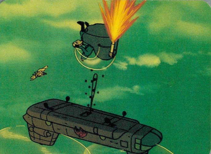 #75 Firefly Moves Up - 1986 G.I. Joe Action Cards