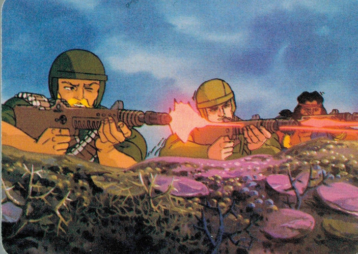 #160 Pin Down - 1986 G.I. Joe Action Cards