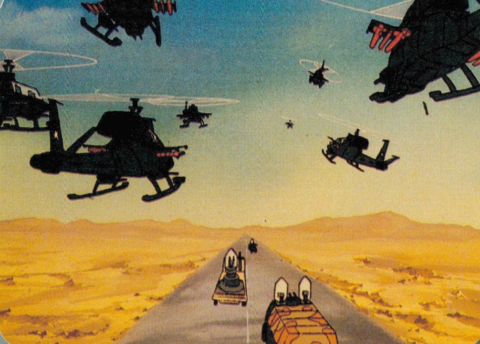 #136 On to Washington - 1986 G.I. Joe Action Cards