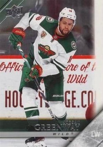 #T-35 Jordan Greenway - Minnesota Wild - 2020-21 Upper Deck - 2005-06 Tribute Hockey