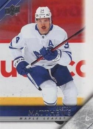 #T-62 Auston Matthews - Toronto Maple Leafs - 2020-21 Upper Deck - 2005-06 Tribute Hockey