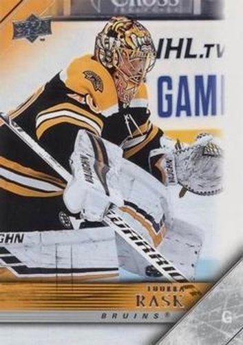 #T-6 Tuukka Rask - Boston Bruins - 2020-21 Upper Deck - 2005-06 Tribute Hockey