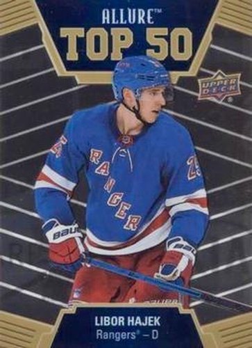 #T50-19 Libor Hajek - New York Rangers - 2019-20 Upper Deck Allure Hockey - Top 50