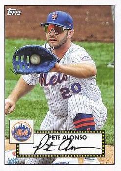 #T52-20 Pete Alonso - New York Mets - 2021 Topps - 1952 Topps Redux Baseball