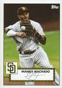 #T52-24 Manny Machado - San Diego Padres - 2021 Topps - 1952 Topps Redux Baseball