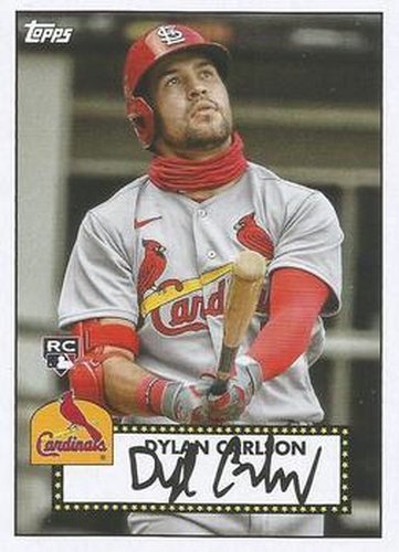 #T52-33 Dylan Carlson - St. Louis Cardinals - 2021 Topps - 1952 Topps Redux Baseball