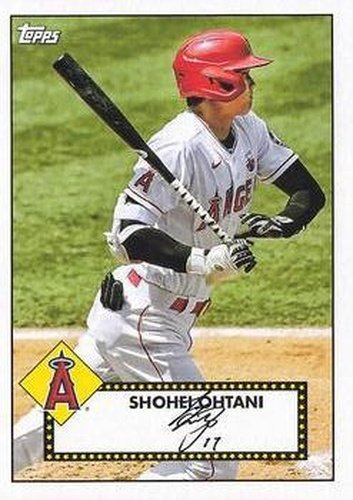 #T52-43 Shohei Ohtani - Los Angeles Angels - 2021 Topps - 1952 Topps Redux Baseball
