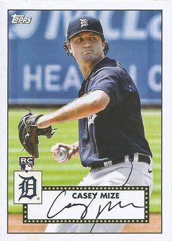 #T52-7 Casey Mize - Detroit Tigers - 2021 Topps - 1952 Topps Redux Baseball