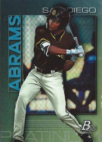 #TOP-10 CJ Abrams - San Diego Padres - 2020 Bowman Platinum - Top Prospects Baseball