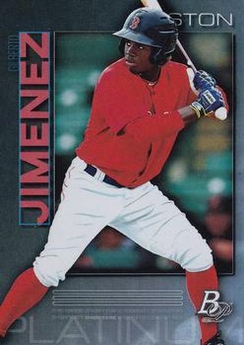 #TOP-16 Gilberto Jimenez - Boston Red Sox - 2020 Bowman Platinum - Top Prospects Baseball