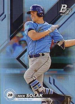 #TOP-16 Nick Solak - Tampa Bay Rays - 2019 Bowman Platinum - Top Prospects Baseball