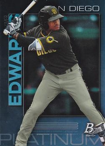 #TOP-20 Xavier Edwards - San Diego Padres - 2020 Bowman Platinum - Top Prospects Baseball