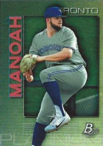 #TOP-22 Alek Manoah - Toronto Blue Jays - 2020 Bowman Platinum - Top Prospects Baseball