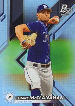 #TOP-35 Shane McClanahan - Tampa Bay Rays - 2019 Bowman Platinum - Top Prospects Baseball