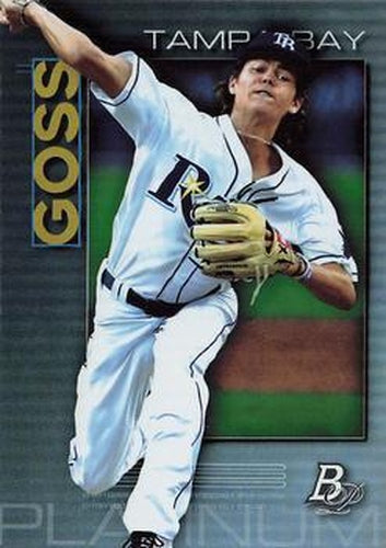 #TOP-38 JJ Goss - Tampa Bay Rays - 2020 Bowman Platinum - Top Prospects Baseball