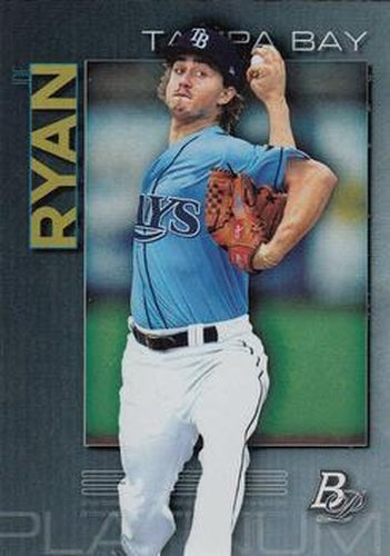 #TOP-50 Joe Ryan - Tampa Bay Rays - 2020 Bowman Platinum - Top Prospects Baseball