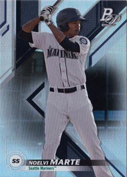 #TOP-67 Noelvi Marte - Seattle Mariners - 2019 Bowman Platinum - Top Prospects Baseball