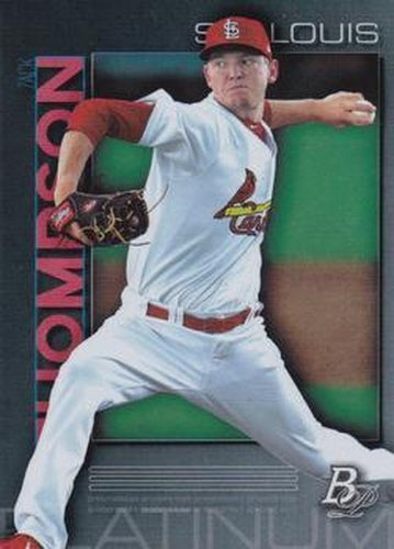 #TOP-69 Zack Thompson - St. Louis Cardinals - 2020 Bowman Platinum - Top Prospects Baseball