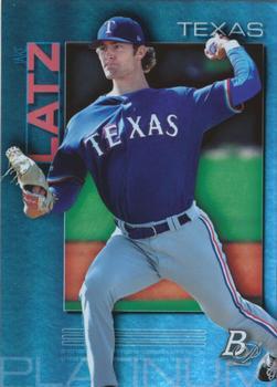 #TOP-78 Jake Latz - Texas Rangers - 2020 Bowman Platinum - Top Prospects Baseball