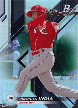 #TOP-7 Jonathan India - Cincinnati Reds - 2019 Bowman Platinum - Top Prospects Baseball