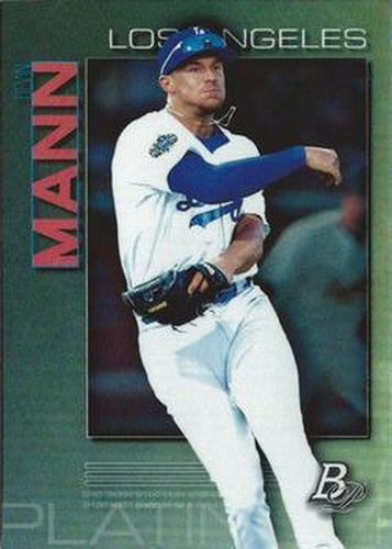 #TOP-81 Devin Mann - Los Angeles Dodgers - 2020 Bowman Platinum - Top Prospects Baseball