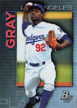 #TOP-93 Josiah Gray - Los Angeles Dodgers - 2020 Bowman Platinum - Top Prospects Baseball