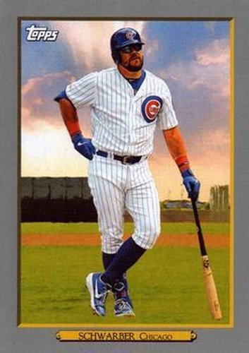 #TR-22 Kyle Schwarber - Chicago Cubs - 2020 Topps Baseball - Turkey Red 2020