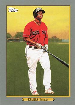 #TR-27 Rafael Devers - Boston Red Sox - 2020 Topps Baseball - Turkey Red 2020