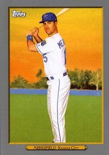 #TR-40 Whit Merrifield - Kansas City Royals - 2020 Topps Baseball - Turkey Red 2020