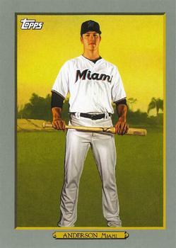 #TR-48 Brian Anderson - Miami Marlins - 2020 Topps Baseball - Turkey Red 2020