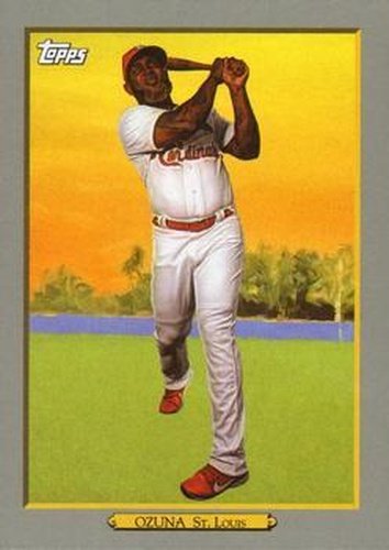 #TR-82 Marcell Ozuna - St. Louis Cardinals - 2020 Topps Baseball - Turkey Red 2020