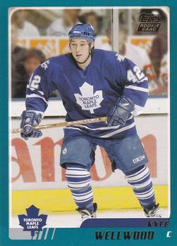 #TT151 Kyle Wellwood - Toronto Maple Leafs - 2003-04 Topps Traded & Rookies Hockey