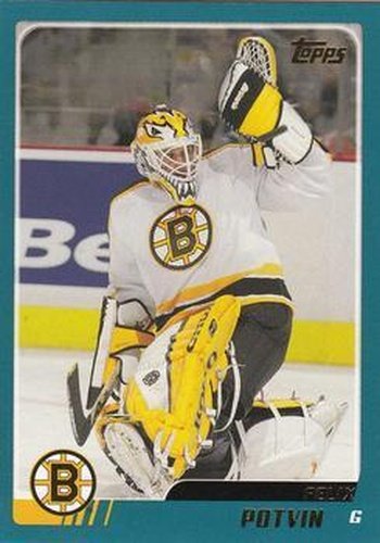 #TT1 Felix Potvin - Boston Bruins - 2003-04 Topps Traded & Rookies Hockey