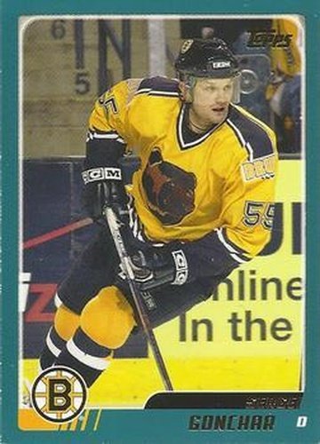 #TT45 Sergei Gonchar - Boston Bruins - 2003-04 Topps Traded & Rookies Hockey