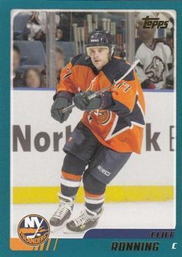 #TT50 Cliff Ronning - New York Islanders - 2003-04 Topps Traded & Rookies Hockey
