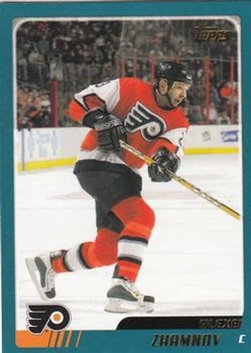 #TT52 Alexei Zhamnov - Philadelphia Flyers - 2003-04 Topps Traded & Rookies Hockey