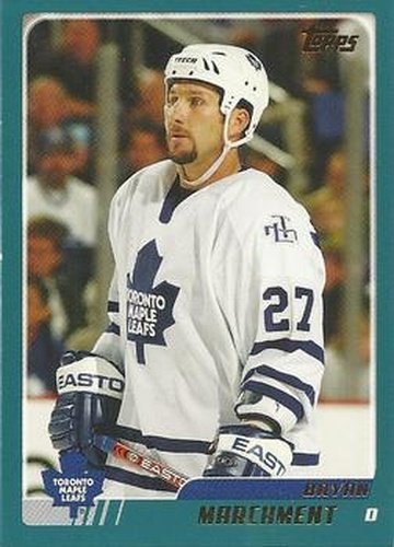 #TT61 Bryan Marchment - Toronto Maple Leafs - 2003-04 Topps Traded & Rookies Hockey