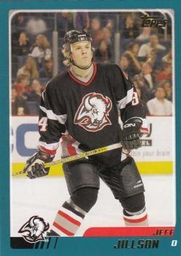 #TT84 Jeff Jillson - Buffalo Sabres - 2003-04 Topps Traded & Rookies Hockey