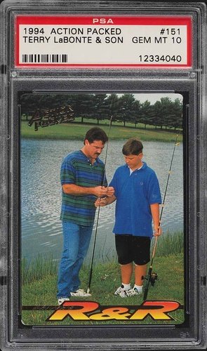 1994 ACTION PACKED TERRY LABONTE & SON #151 PSA 10 GEM MINT
