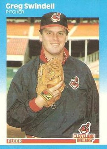 #U-116 Greg Swindell - Cleveland Indians - 1987 Fleer Update - Glossy Baseball