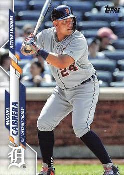 #U-184 Miguel Cabrera - Detroit Tigers - 2020 Topps Update Baseball