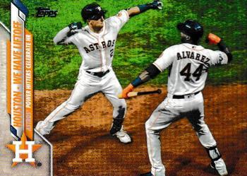 #U-7 Houston - We Have Liftoff Alex Bregman / Yordan Alvarez - Houston Astros - 2020 Topps Update Baseball