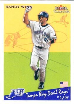 #U101 Randy Winn - Tampa Bay Devil Rays - 2002 Fleer Tradition Update Baseball