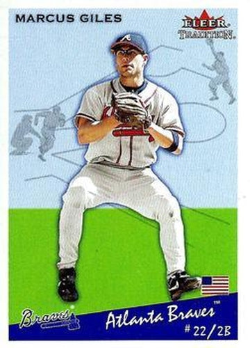 #U104 Marcus Giles - Atlanta Braves - 2002 Fleer Tradition Update Baseball
