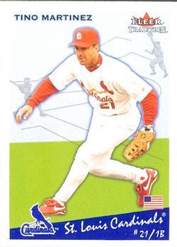 #U107 Tino Martinez - St. Louis Cardinals - 2002 Fleer Tradition Update Baseball